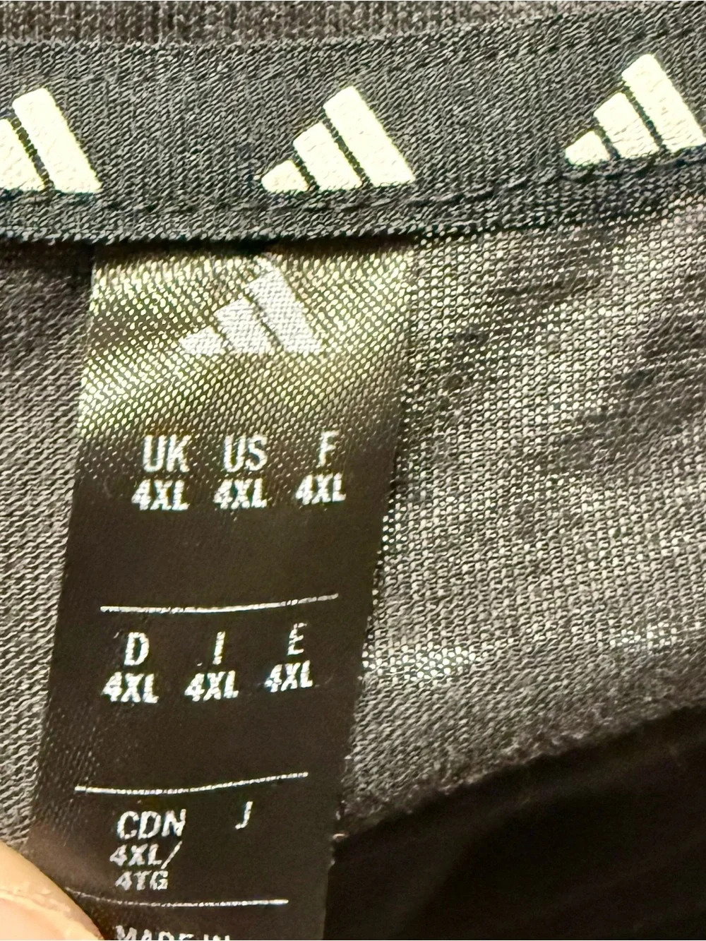 Men’s Adidas AEROREADY Black Performance Training Workout T-Shirt | Size: 4XL